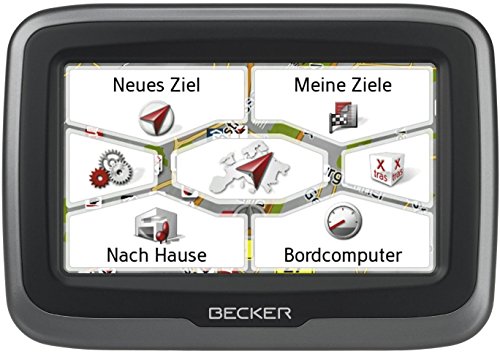 Becker Mamba 4 Motorrad Navi Test - GPS-Check